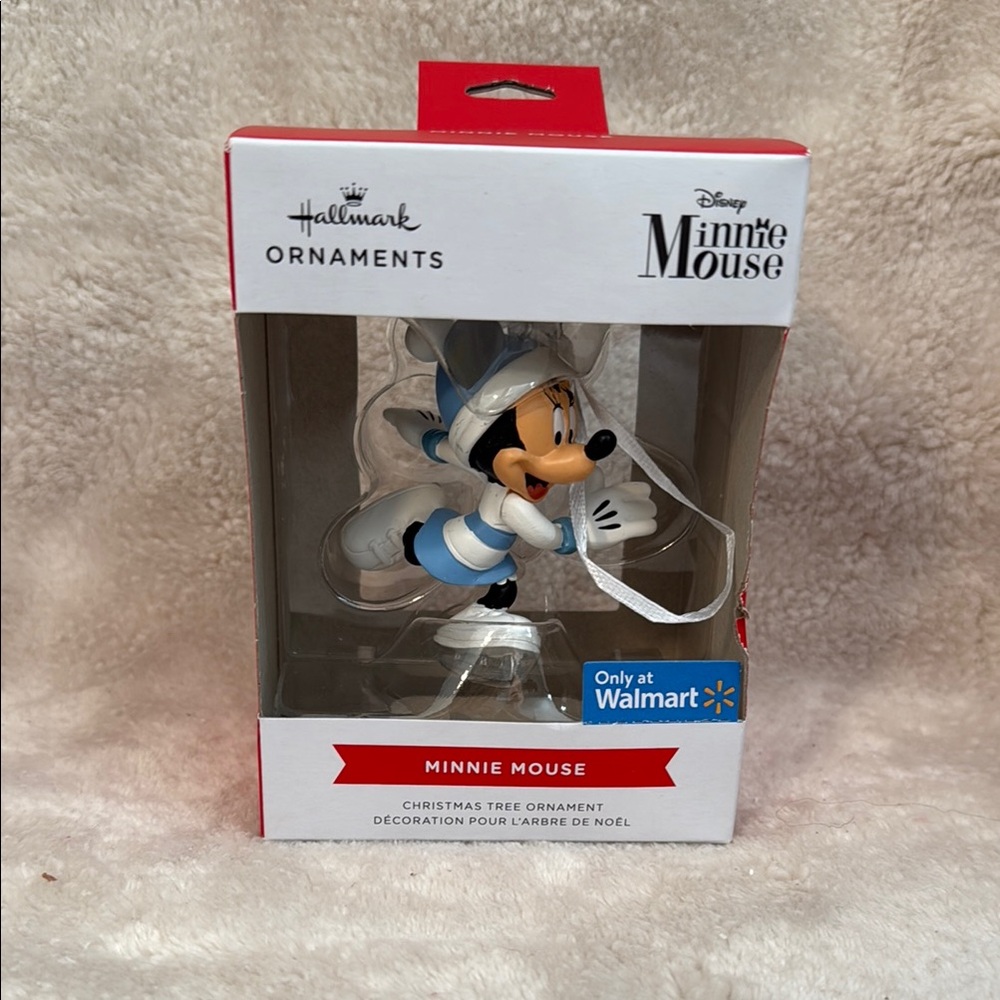 Minnie Mouse Ice Skating Hallmark Ornament 2024 Disney
